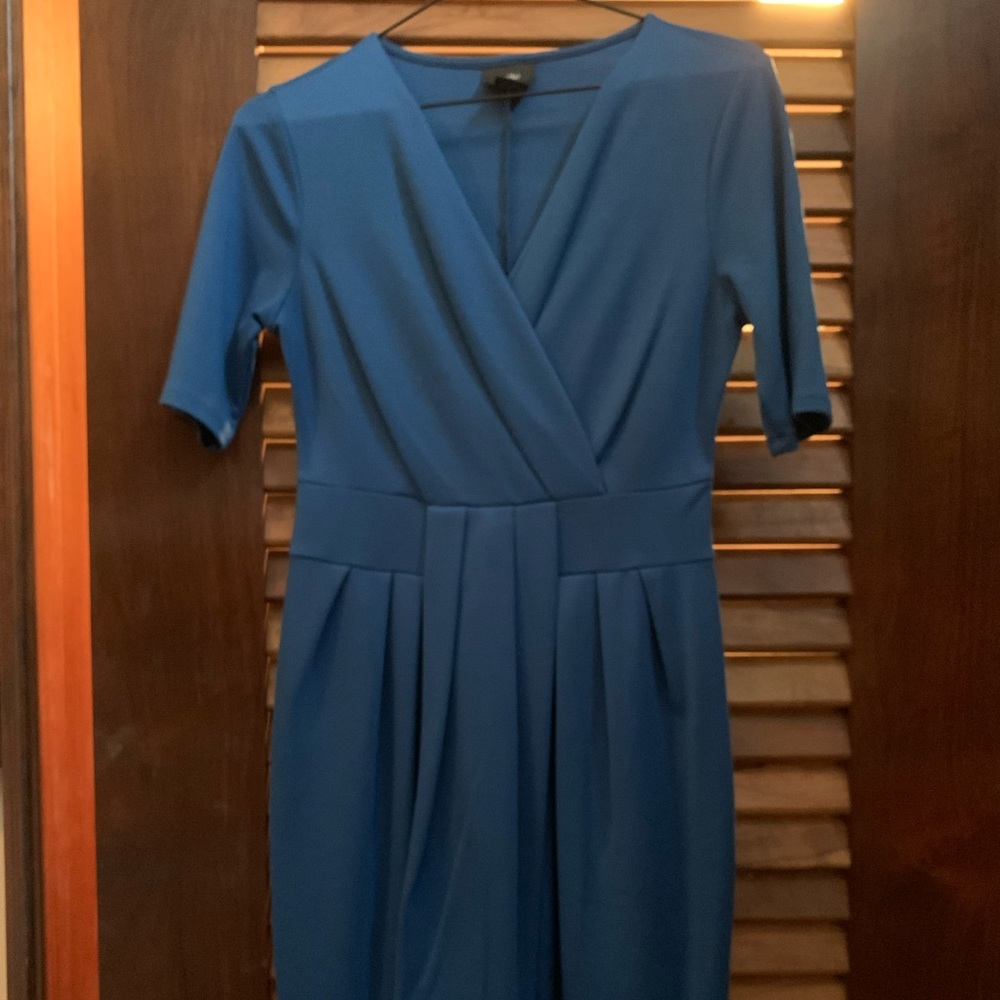 Comfy Blue Professional Dress